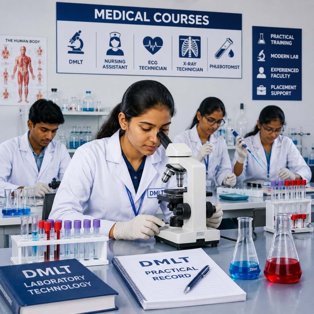 dmlt students